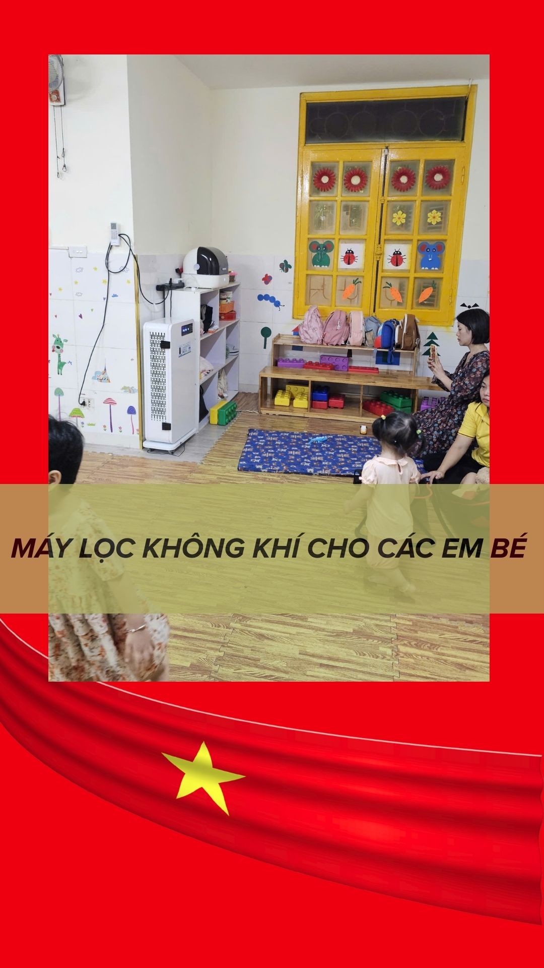 MÁY LỌC KHÔNG KHÍ CHO EM BÉ