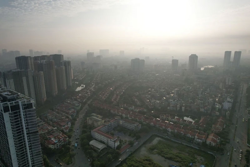 bụi ở Hà Nội