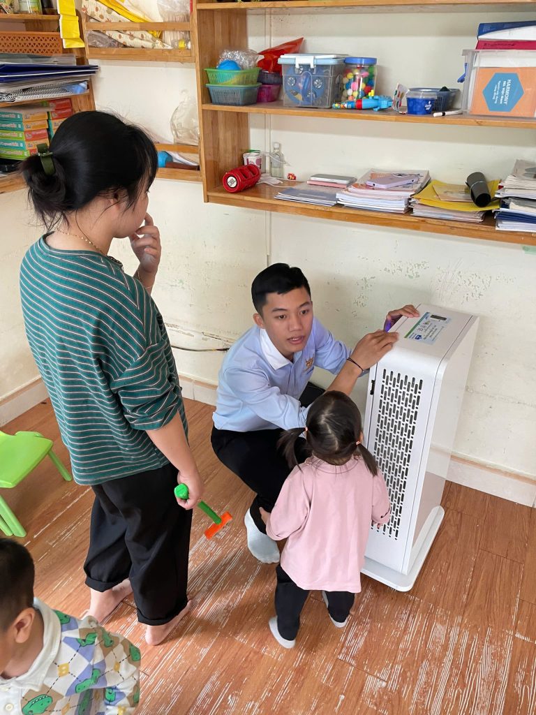vệ sinh máy lọc không khí